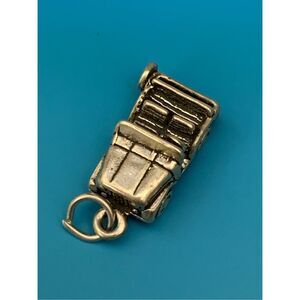 Military Jeep Sterling Silver Jewelry Charm #transportation